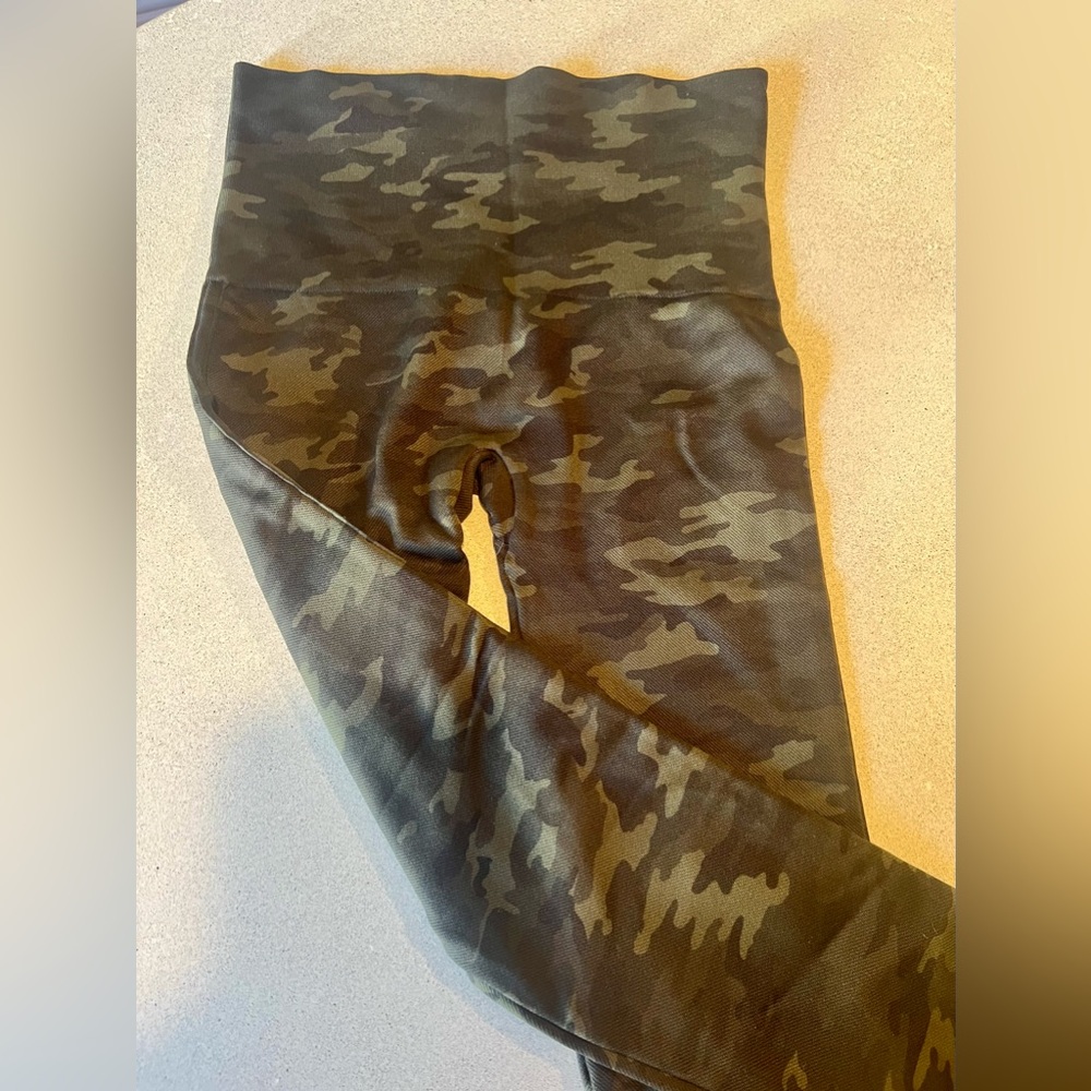 Spanx Look at Me Now High Waisted Leggings Camo